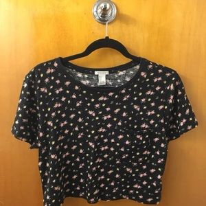 Floral Crop Top